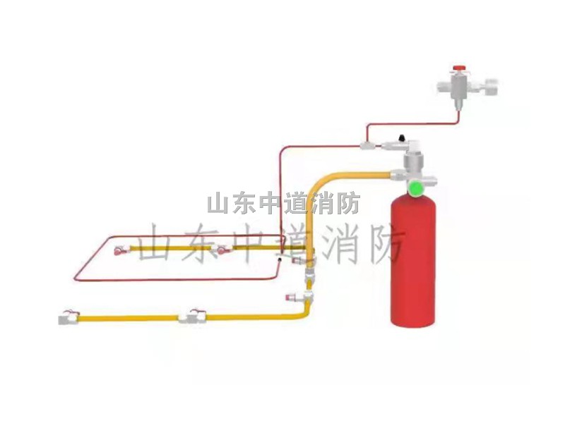 空壓機滅火保護裝置